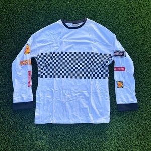 Vintage Racing Long Sleeve T Size : Large